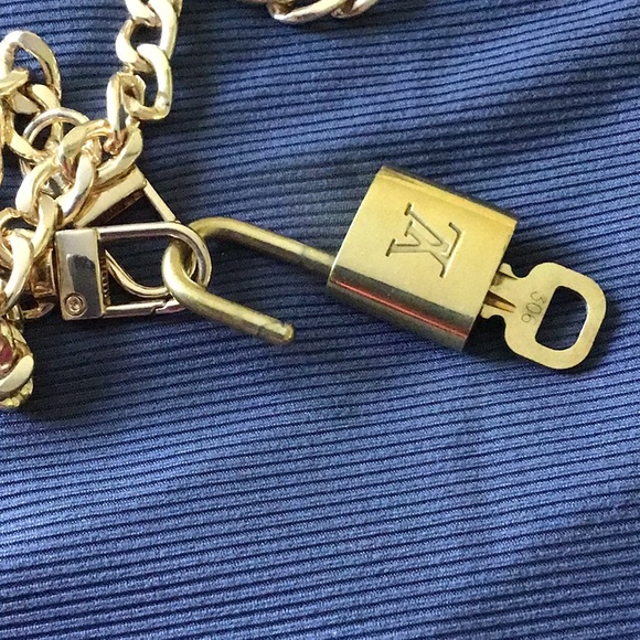 Authentic Louis Vuitton Pad Lock Lock & Key - Picture 8 of 9